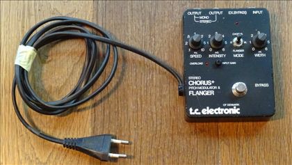 Tc-Electronic-SCF Stereo Chorus +Pitch Modulator & Flanger